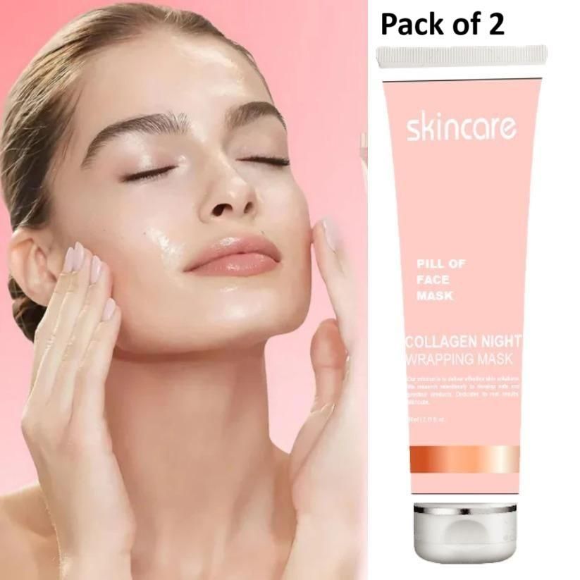 Collagen Night Wrapping Peel Off Mask ( Buy 1 Get 1 Free )