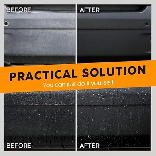 Plastic Revitalizing Coating Agent – 100ml (Pack of 2) Restore & Protect Car Plastic