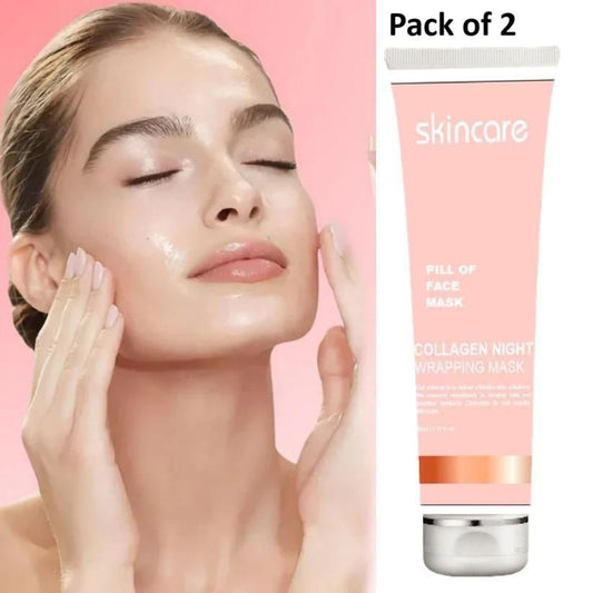 Collagen Night Wrapping Peel Off Mask ( Buy 1 Get 1 Free )