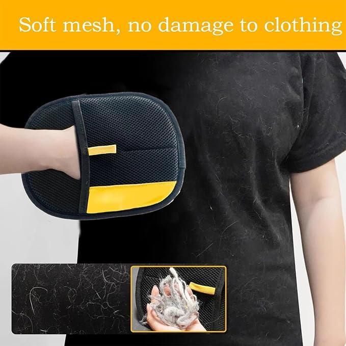 Pet Hair Removal Gloves for Dogs & Cats